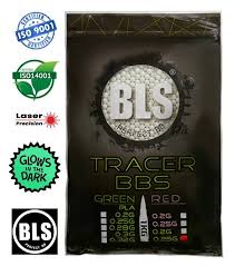 BLS Perfect 0.25g Tracer Green 4000adet Yeşil Airsoft BB 1KG
